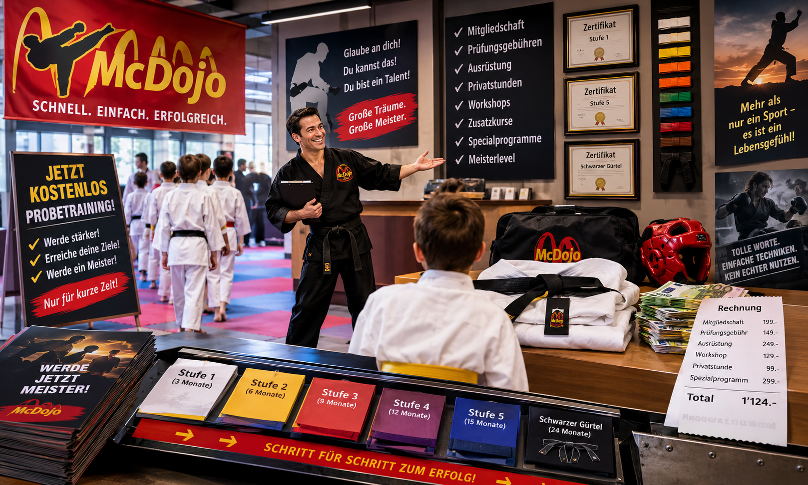 Wie erkennst Du ein McDojo